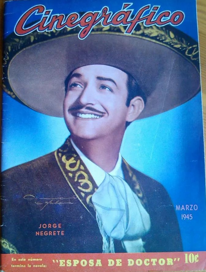 CINEGRAFICO magazine side cover  March 1945