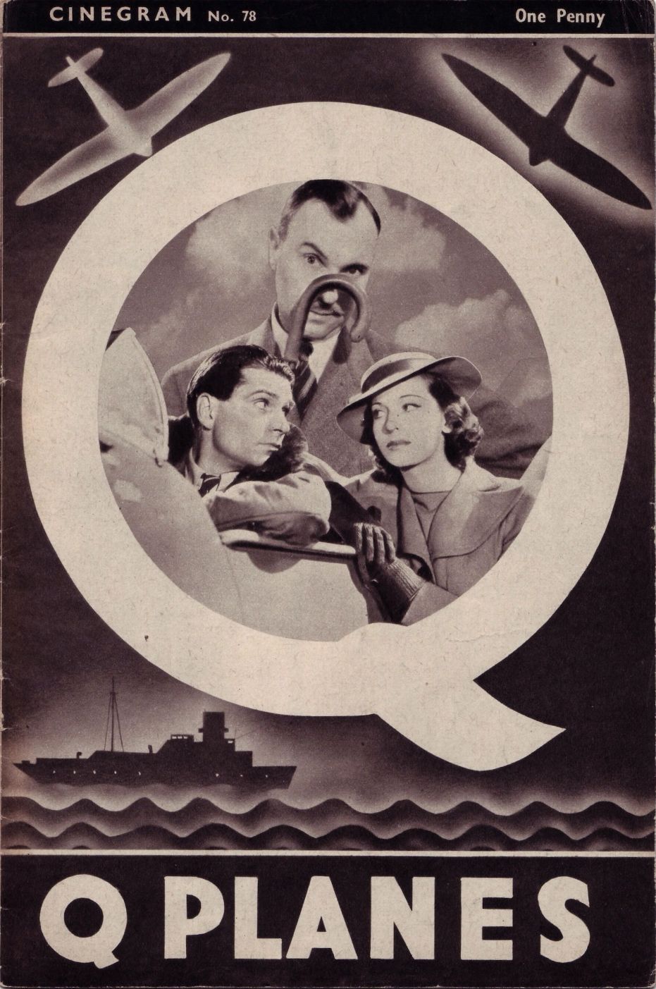 CINEGRAM (30s) magazine side cover Issue 78  1939