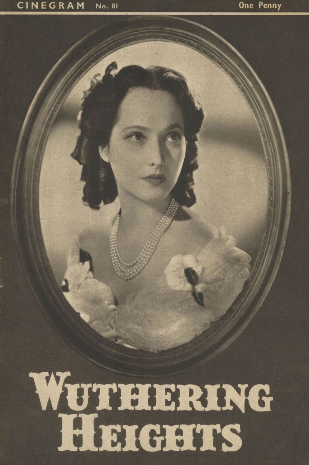 CINEGRAM (30s) magazine side cover Issue 81  1940