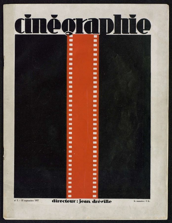 CINEGRAPHIE ET PHOTOGRAPHIE magazine side cover Issue 1 15 September 1927