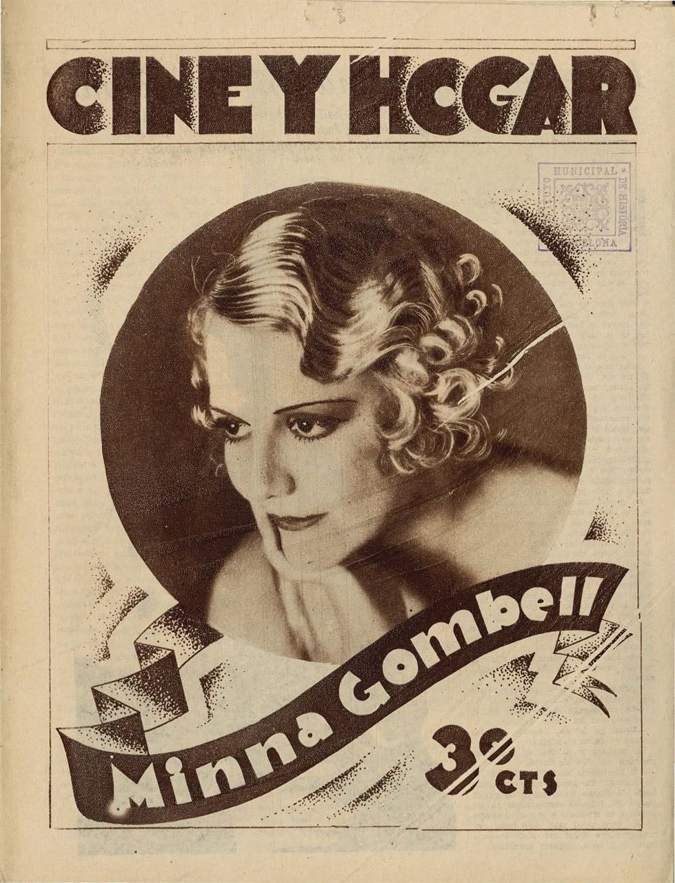 CINE Y HOGAR magazine side cover Issue 4 11 November 1931