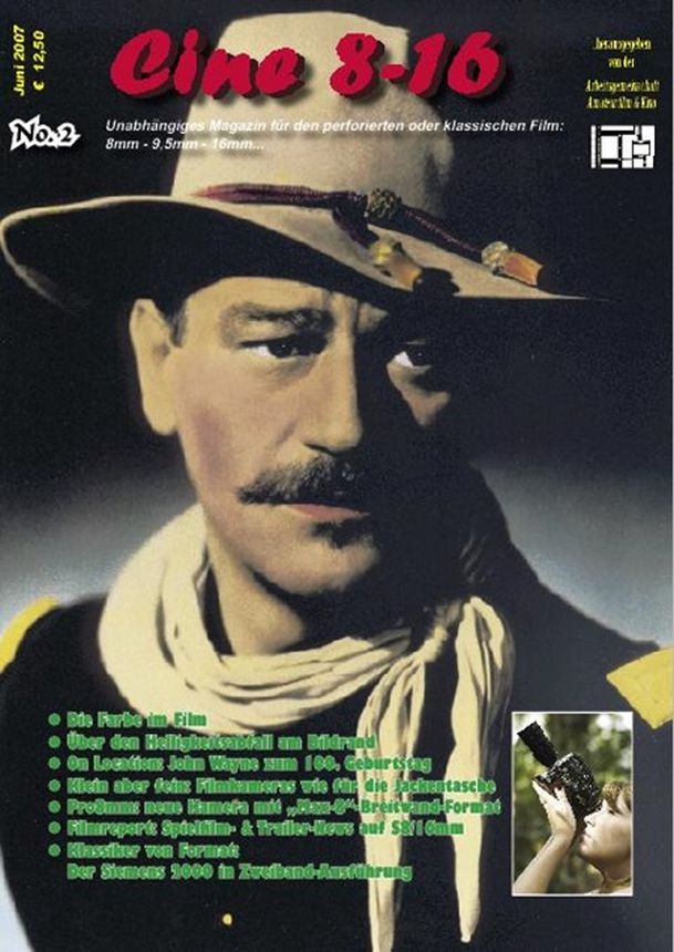CINE 8-16 magazine side cover Issue 2  June 2007