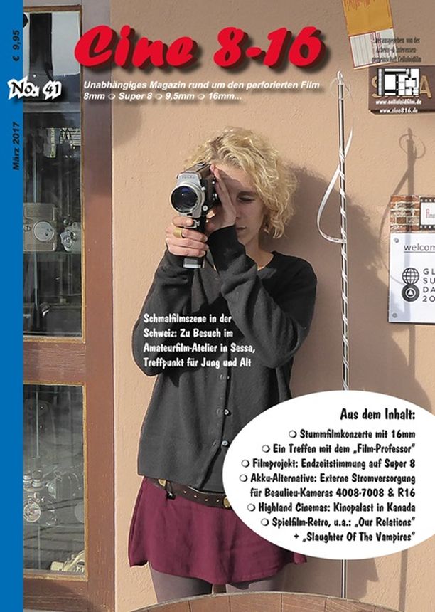 CINE 8-16 magazine side cover Issue 41  March 2017