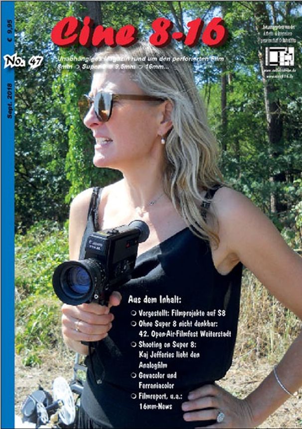 CINE 8-16 magazine side cover Issue 47  September 2018