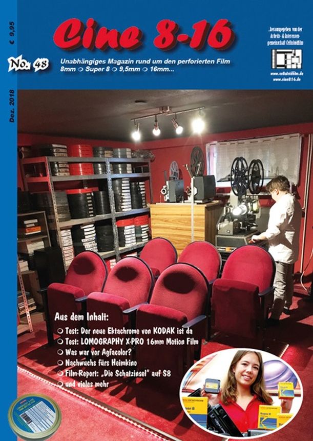 CINE 8-16 magazine side cover Issue 48  December 2018