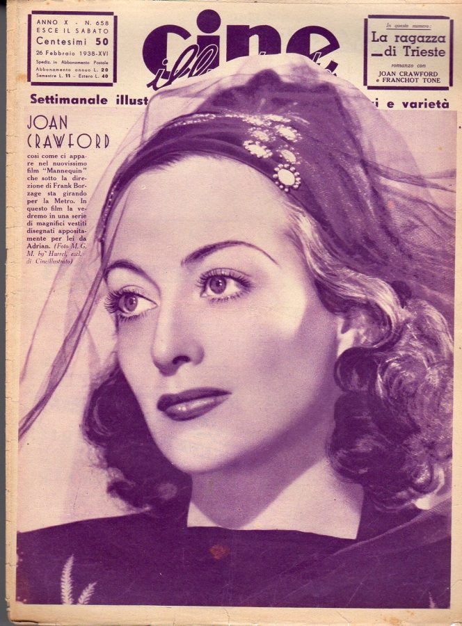 CINE ILLUSTRATO magazine side cover Issue 658 26 February 1938