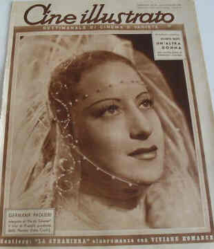 CINE ILLUSTRATO magazine side cover Issue 29 16 July 1941