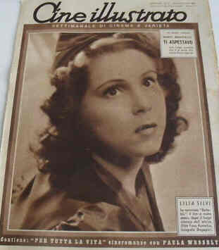 CINE ILLUSTRATO magazine side cover Issue 31 30 July 1941