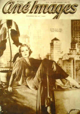 CINE IMAGES magazine side cover Issue 36  1932