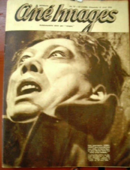 CINE IMAGES magazine side cover Issue 73  1933