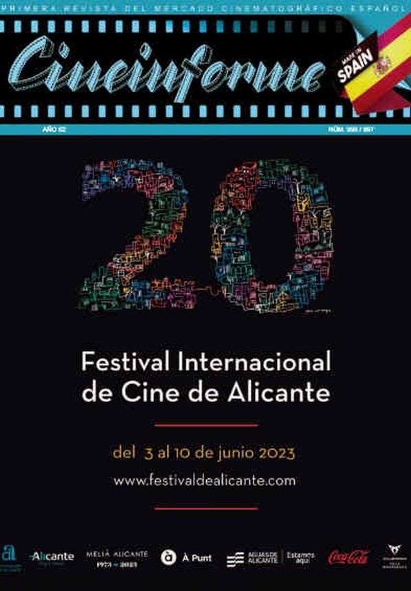 CINEINFORME magazine side cover Issue 996-7  April/May 2023