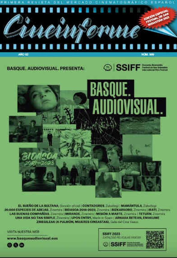 CINEINFORME magazine side cover Issue 999  July/August 2023