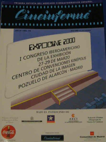 CINEINFORME magazine side cover Issue 719  2000