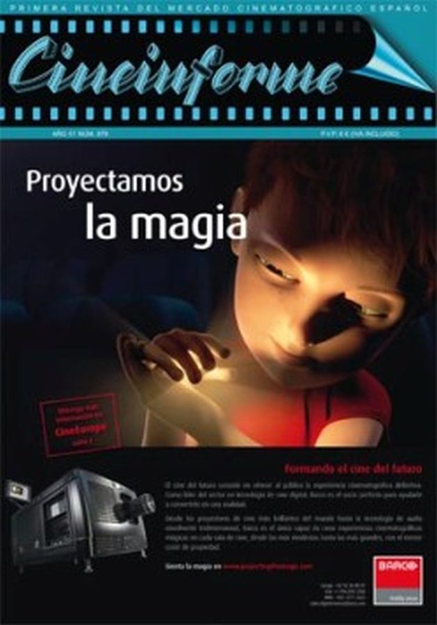 CINEINFORME magazine side cover Issue 878  2013