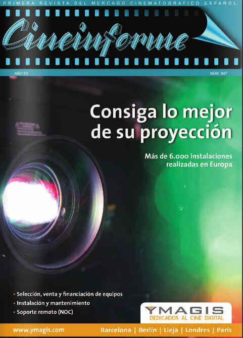 CINEINFORME magazine side cover Issue 897 January 2015