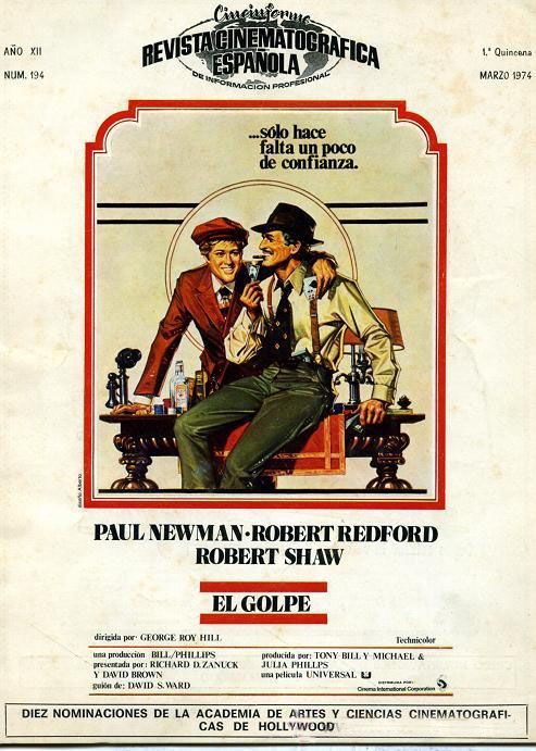 CINEINFORME magazine side cover Issue 194 March 1974
