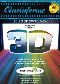 CINEINFORME magazine side cover Issue 850 February 2011