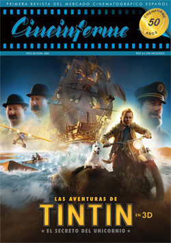 CINEINFORME magazine side cover Issue 858 October 2011