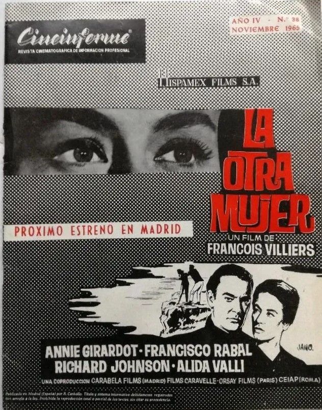 CINEINFORME magazine side cover Issue 38  November 1965