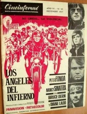 CINEINFORME magazine side cover Issue 63  December 1967