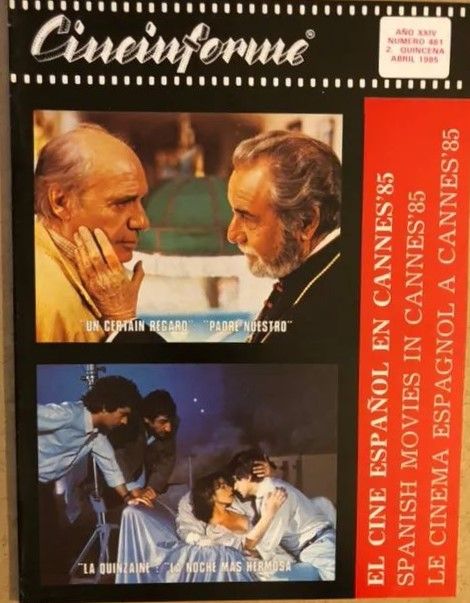 CINEINFORME magazine side cover Issue 461  April 1985