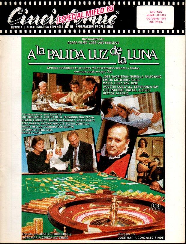 CINEINFORME magazine side cover Issue 472-473  October 1985