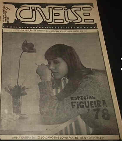 CINEISE magazine side cover Issue 9 December 1978