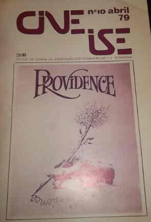 CINEISE magazine side cover Issue 10 April 1979
