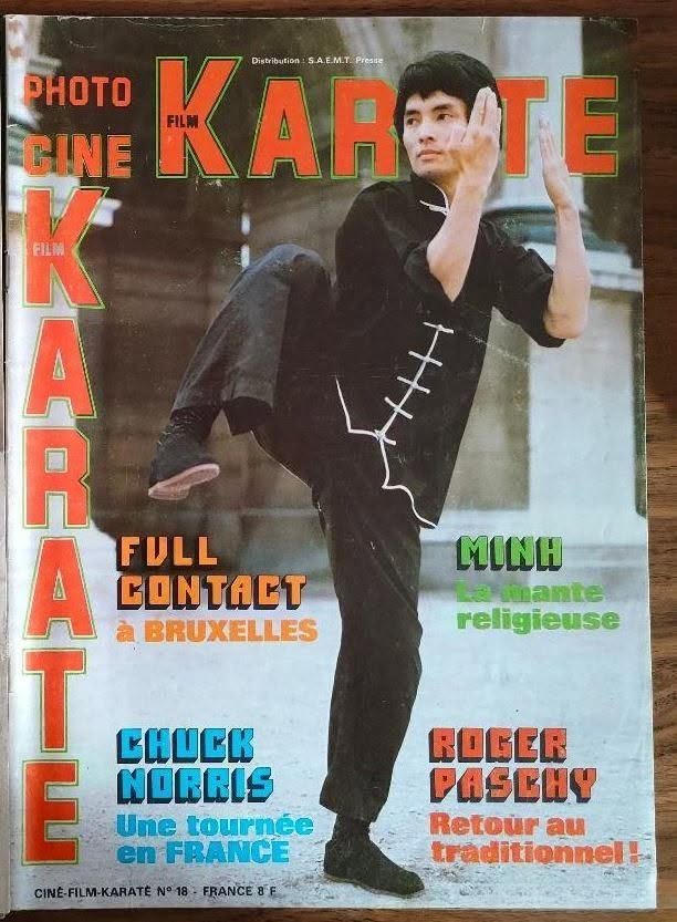 CINE FILM KARATE magazine side cover Issue 18   