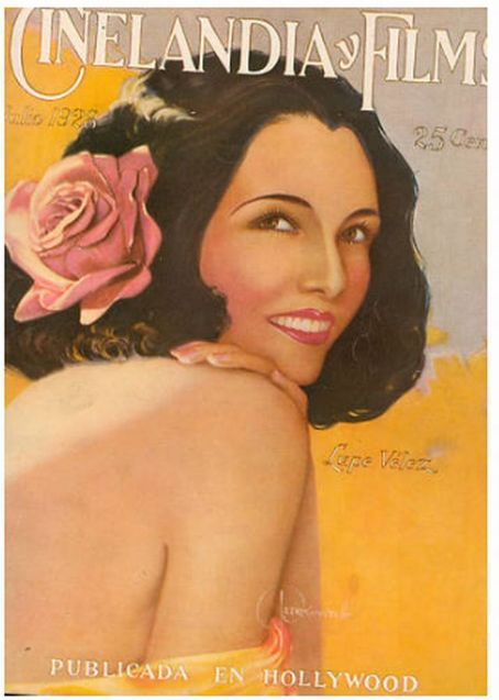 CINELANDIA magazine side cover July 1928