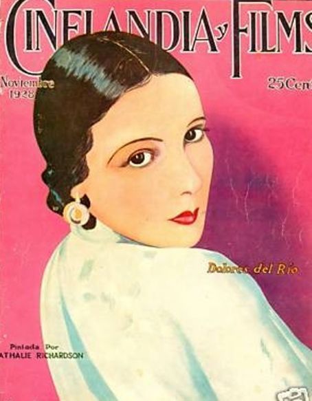 CINELANDIA magazine side cover November 1928