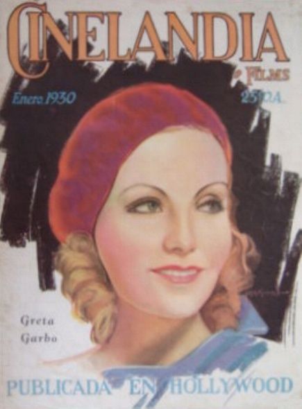 CINELANDIA magazine side cover January 1930