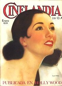 CINELANDIA magazine side cover January 1931