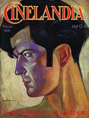 CINELANDIA magazine side cover March 1931