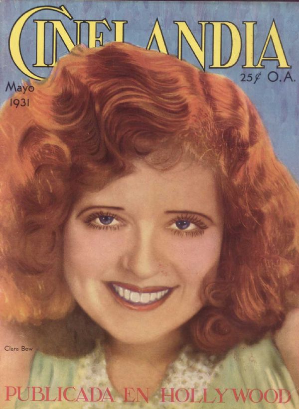CINELANDIA magazine side cover May 1931