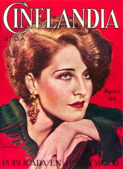 CINELANDIA magazine side cover August 1931