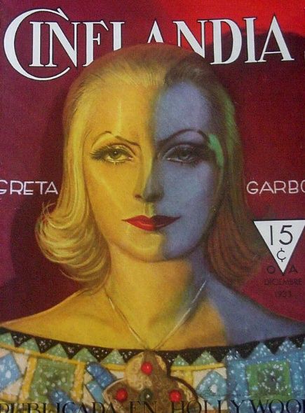 CINELANDIA magazine side cover December 1933
