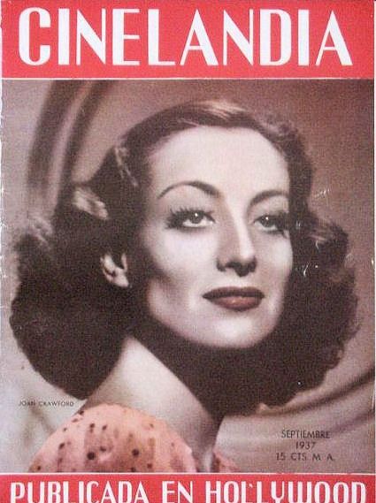 CINELANDIA magazine side cover September 1937