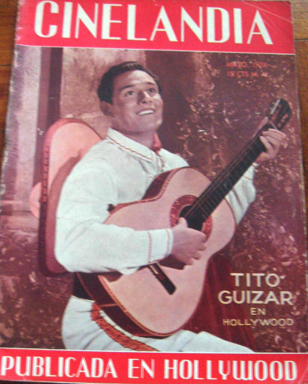 CINELANDIA magazine side cover May 1938