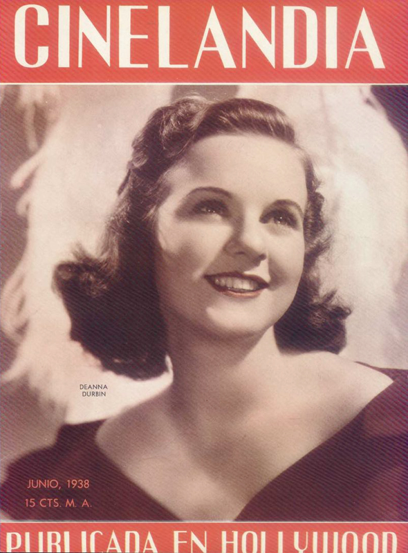 CINELANDIA magazine side cover June 1938