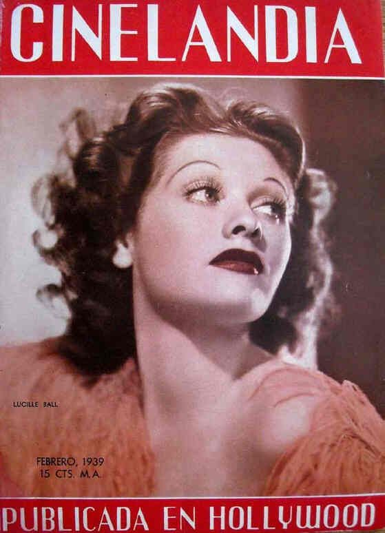 CINELANDIA magazine side cover February 1939