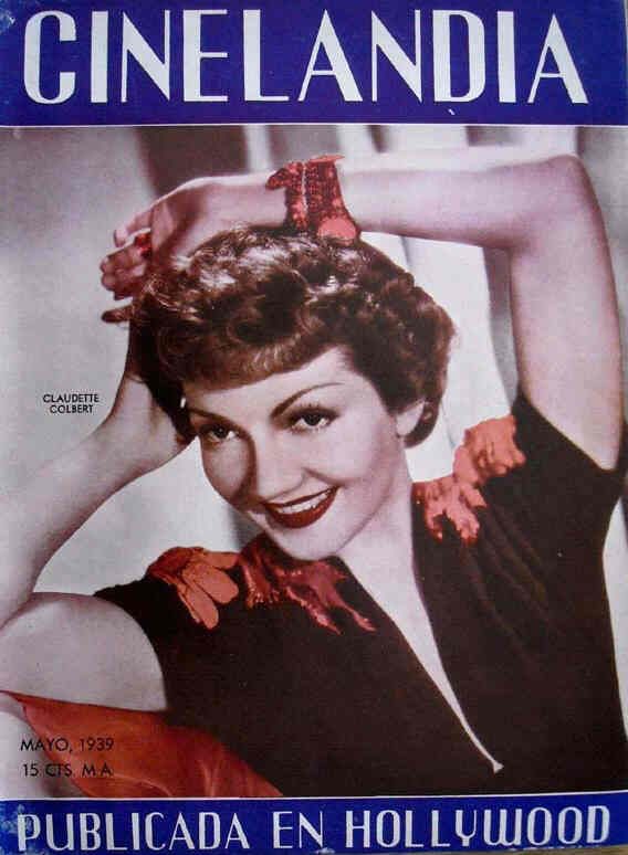 CINELANDIA magazine side cover May 1939