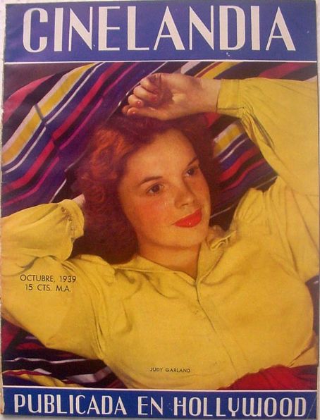 CINELANDIA magazine side cover October 1939