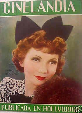 CINELANDIA magazine side cover February 1940
