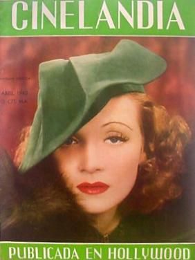 CINELANDIA magazine side cover April 1940