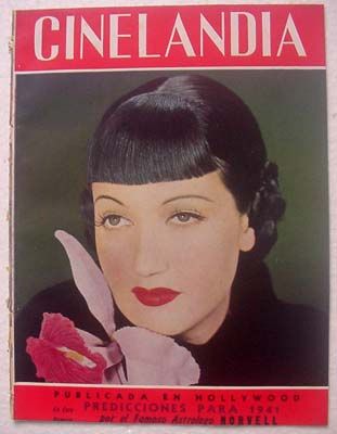 CINELANDIA magazine side cover February 1941