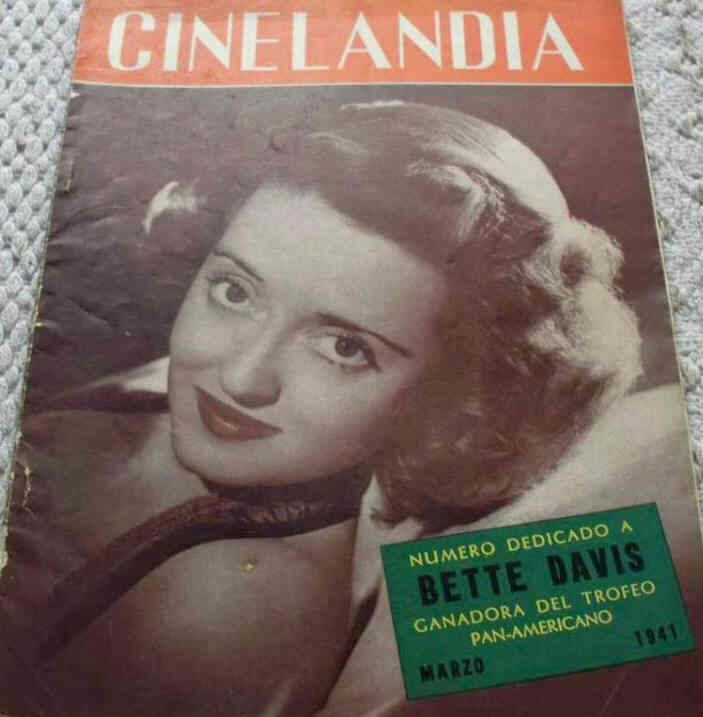 CINELANDIA magazine side cover March 1941