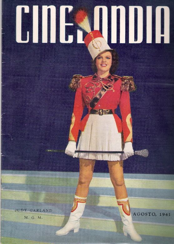 CINELANDIA magazine side cover August 1941