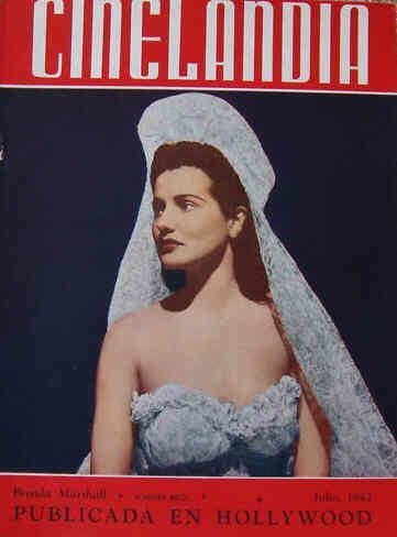 CINELANDIA magazine side cover July 1942