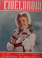 CINELANDIA magazine side cover February 1943